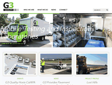 Tablet Screenshot of g3quality.com